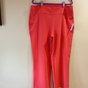 DG2 by Diane Gilman Coral Straight Leg Pants